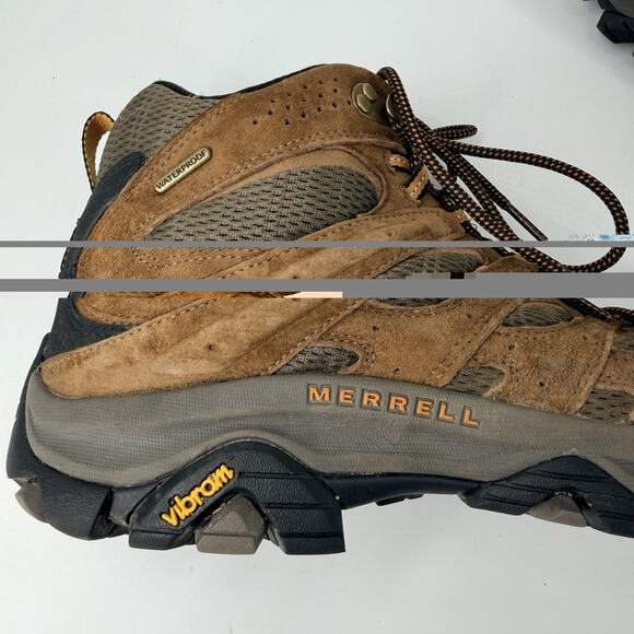 Men\'s Merrell Moab 3 Mid Waterproof Hiking Boot Size 11.5